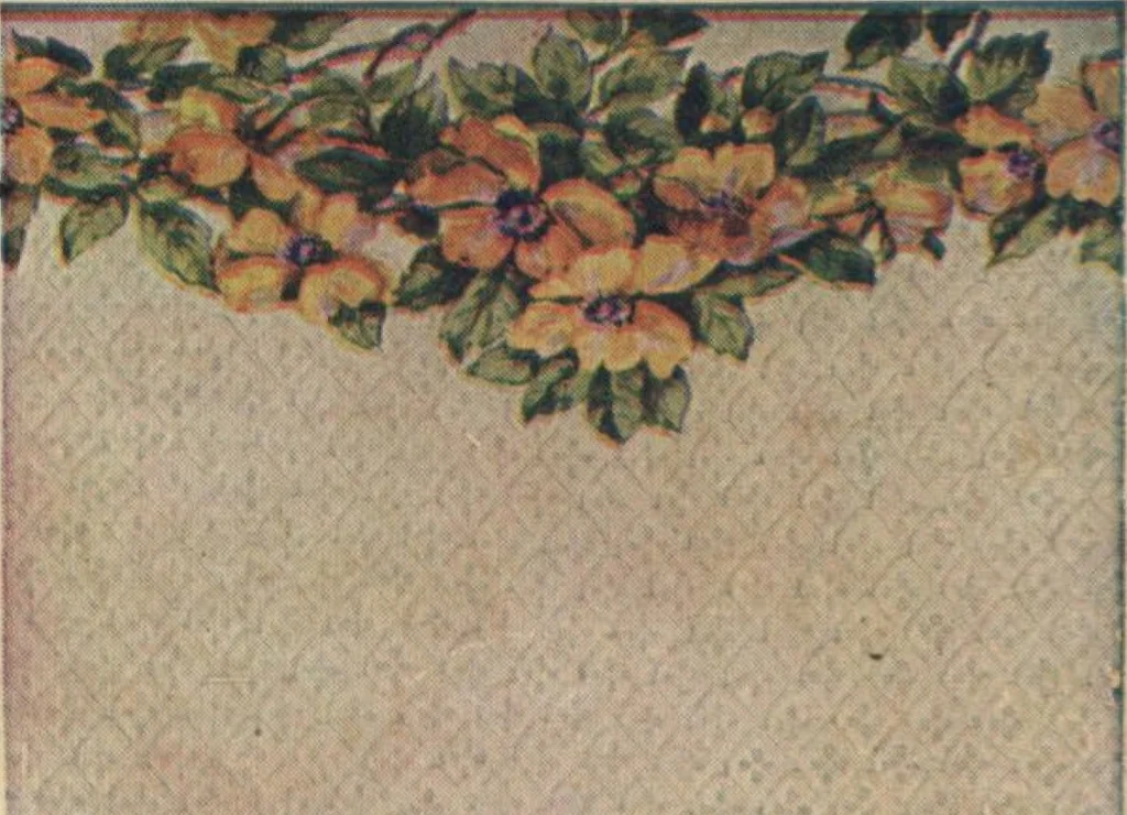 An illustration from Wall papers and cretonnes, 1911, 1911, leaf 5