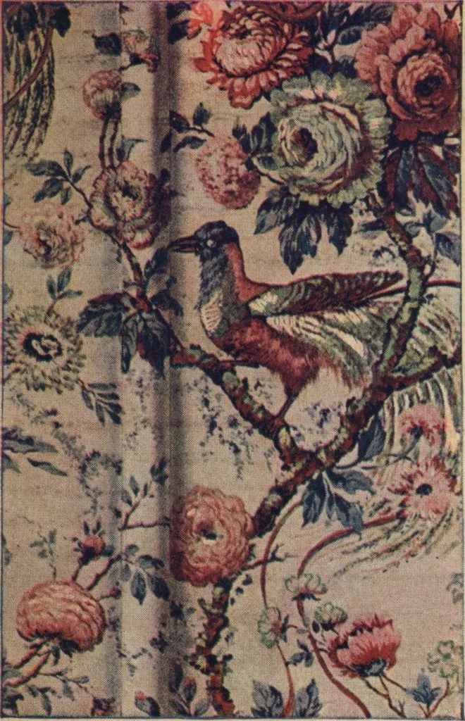 An illustration from Wall papers and cretonnes, 1911, 1911, leaf 9
