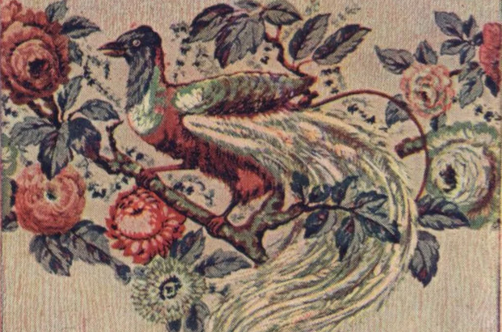 An illustration from Wall papers and cretonnes, 1911, 1911, leaf 9
