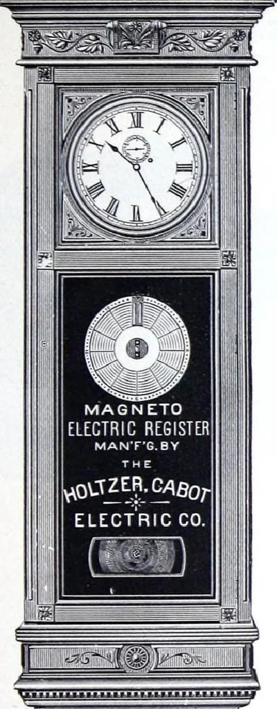 An illustration from Watchmen's Time Detectors Operated by Batteries or Magneto Generators, 1900, leaf 12