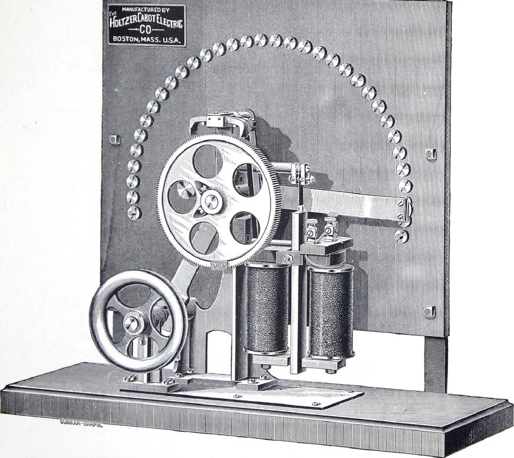 An illustration from Watchmen's Time Detectors Operated by Batteries or Magneto Generators, 1900, leaf 132