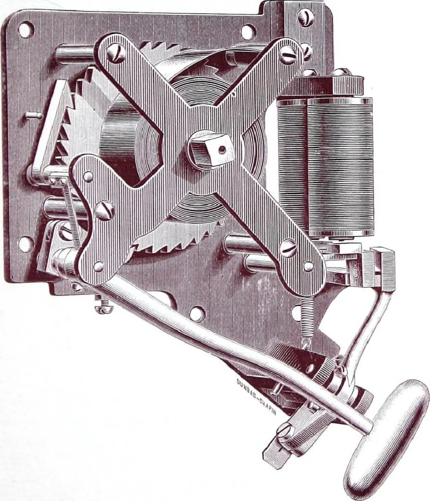 An illustration from Watchmen's Time Detectors Operated by Batteries or Magneto Generators, 1900, leaf 16