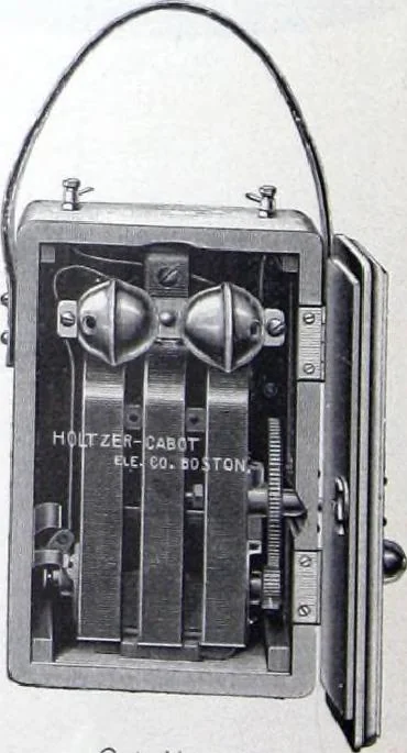 An illustration from Watchmen's Time Detectors Operated by Batteries or Magneto Generators, 1900, leaf 29