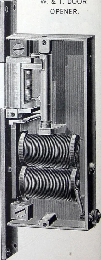 An illustration from Watchmen's Time Detectors Operated by Batteries or Magneto Generators, 1900, leaf 77