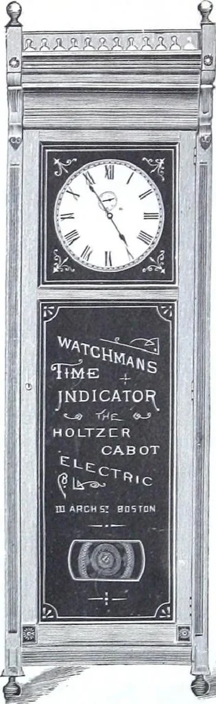 An illustration from Watchmen's Time Detectors Operated by Batteries or Magneto Generators, 1900, leaf 9