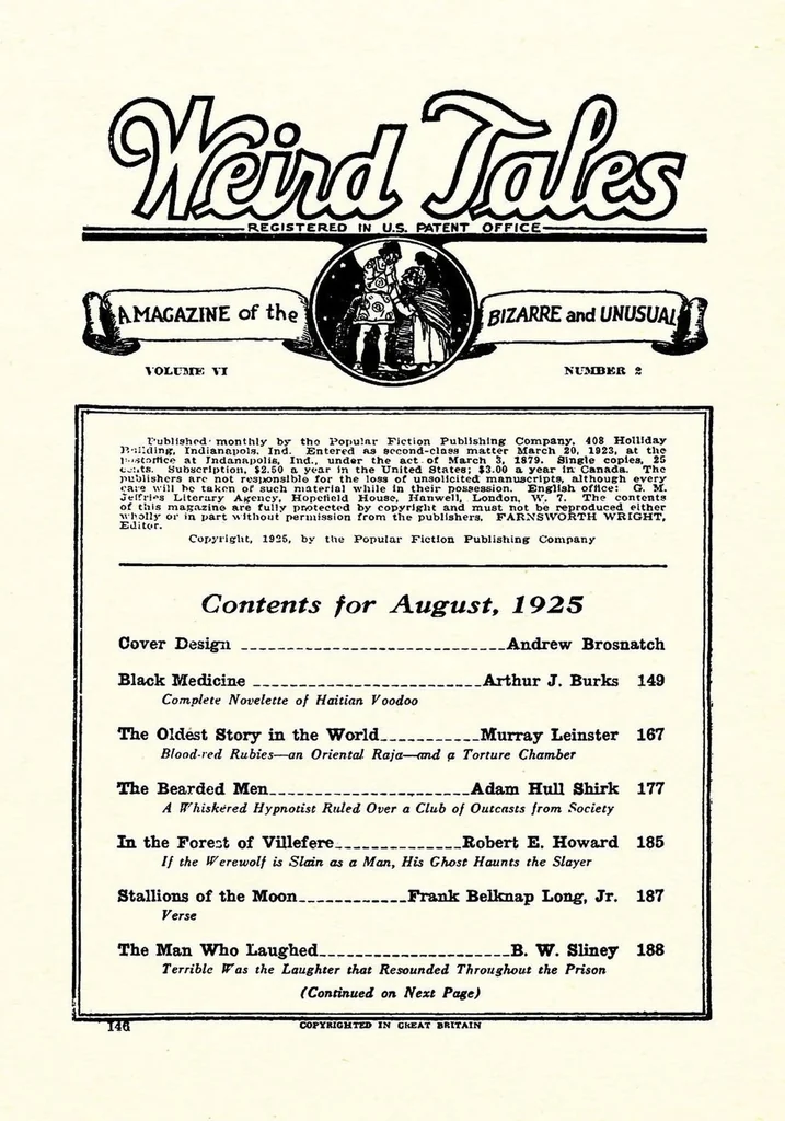 An illustration from Weird Tales v06 n02 [1925-08], 1925, leaf 2