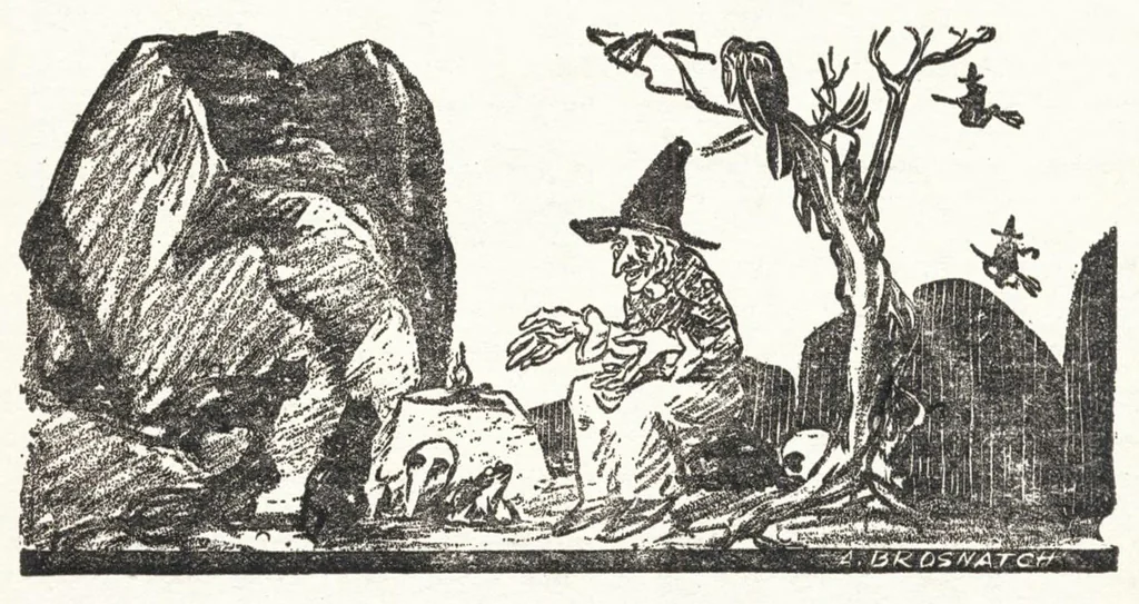 An illustration from Weird Tales v06 n05 [1925-11], 1925, leaf 114