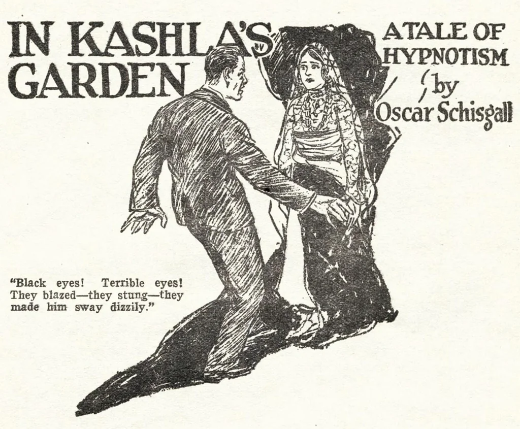 An illustration from Weird Tales v09 n05 [1927-05], 1927, leaf 74
