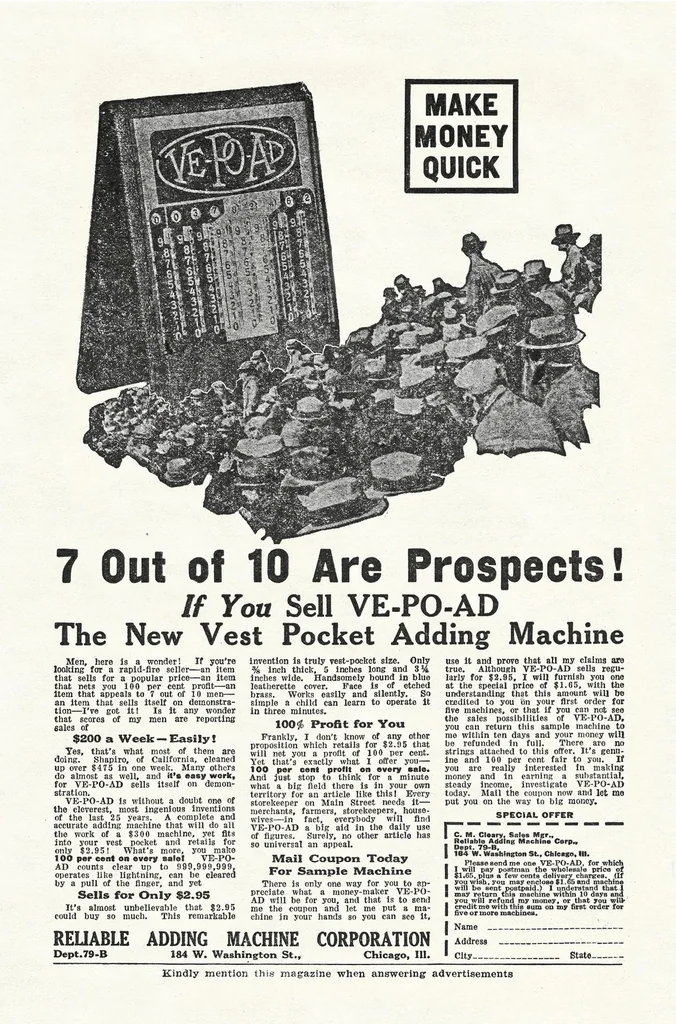 An illustration from Weird Tales v10 n02 [1927-08], 1927, leaf 6