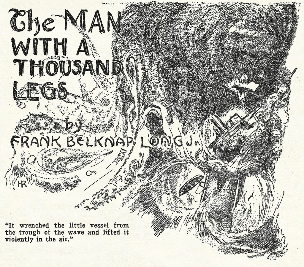 An illustration from Weird Tales v10 n02 [1927-08], 1927, leaf 76