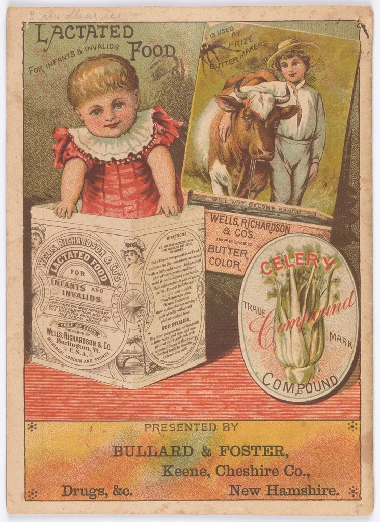 An illustration from The Diamond dye almanac and household guide : 1888 / Wells, Richardson & Co., 1888, leaf 35