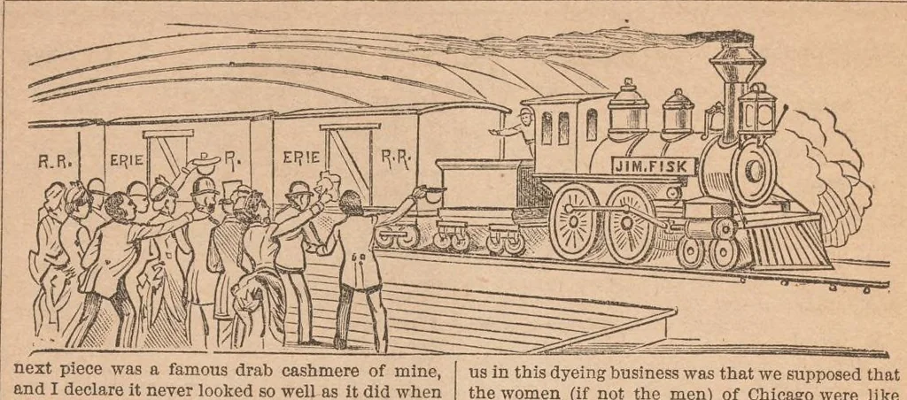 An illustration from The Diamond dye almanac and household guide : 1888 / Wells, Richardson & Co., 1888, leaf 5