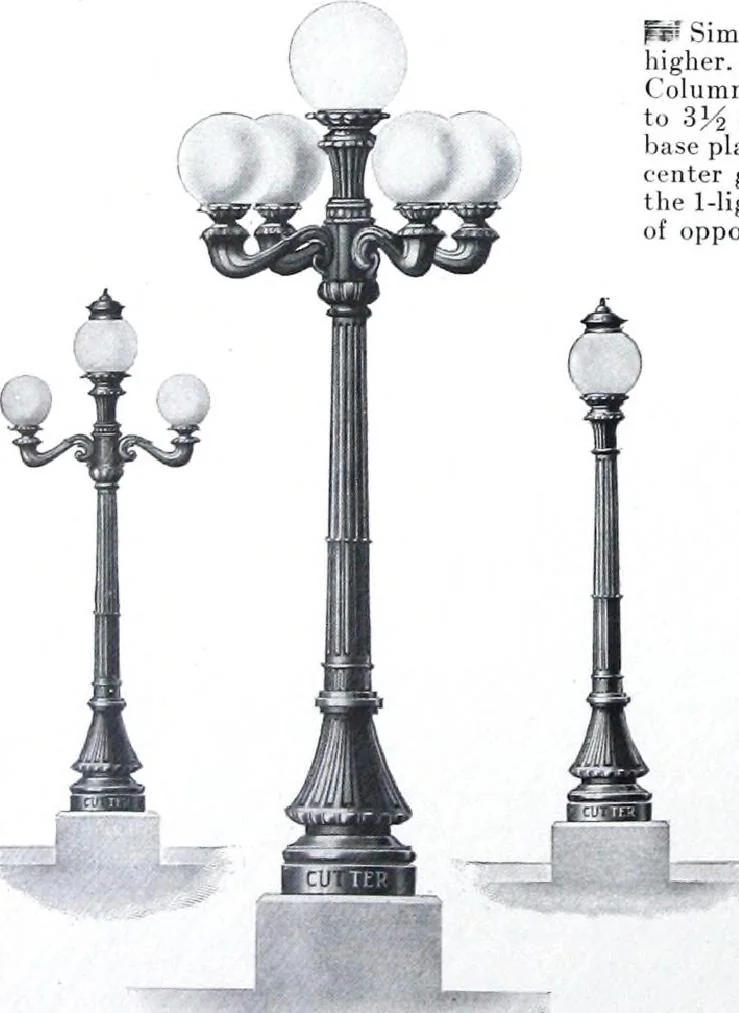 An illustration from Westinghouse Arc Lamps and Lighting Systems, 1916, leaf 105