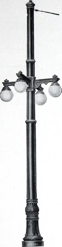 An illustration from Westinghouse Arc Lamps and Lighting Systems, 1916, leaf 108