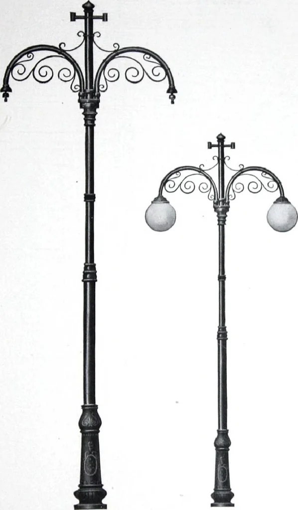 An illustration from Westinghouse Arc Lamps and Lighting Systems, 1916, leaf 110