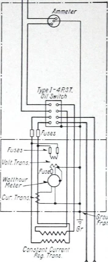 An illustration from Westinghouse Arc Lamps and Lighting Systems, 1916, leaf 31