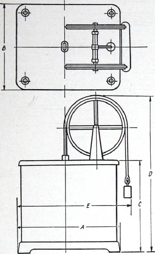 An illustration from Westinghouse Arc Lamps and Lighting Systems, 1916, leaf 34