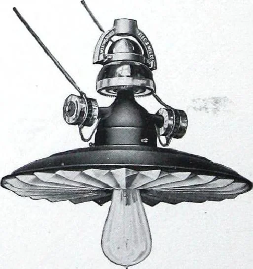 An illustration from Westinghouse Arc Lamps and Lighting Systems, 1916, leaf 45