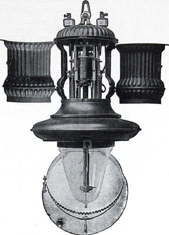 An illustration from Westinghouse Arc Lamps and Lighting Systems, 1916, leaf 6