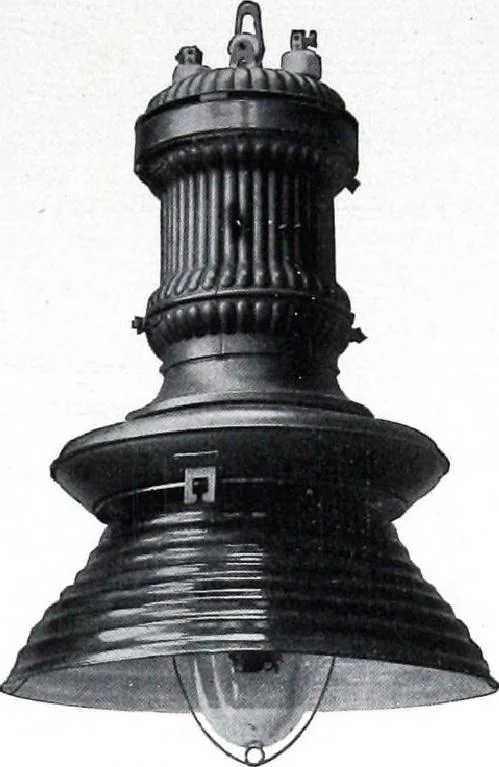 An illustration from Westinghouse Arc Lamps and Lighting Systems, 1916, leaf 8