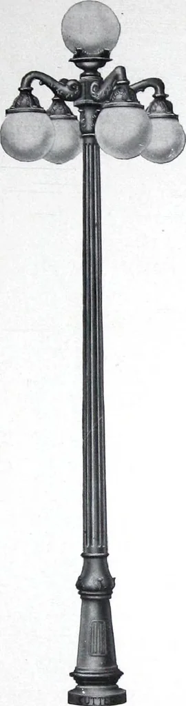 An illustration from Westinghouse Arc Lamps and Lighting Systems, 1916, leaf 94