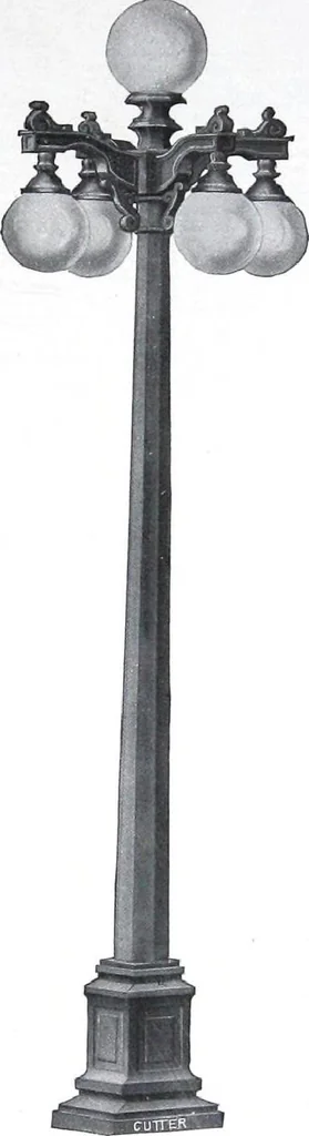 An illustration from Westinghouse Arc Lamps and Lighting Systems, 1916, leaf 94