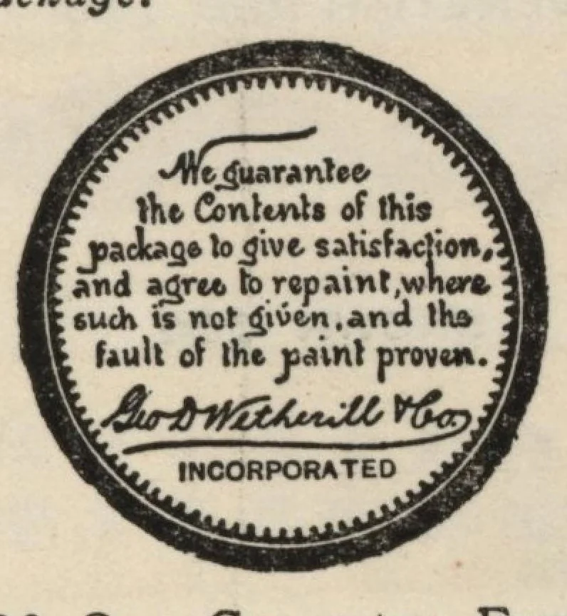 An illustration from Wetherill's ready mixed atlas paint., 1920, leaf 2