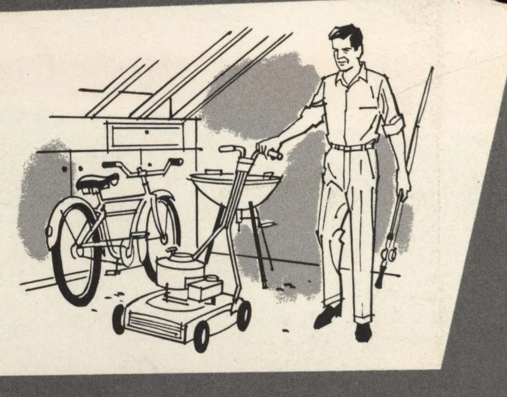 An illustration from Carports and storage ideas, 1960, leaf 5