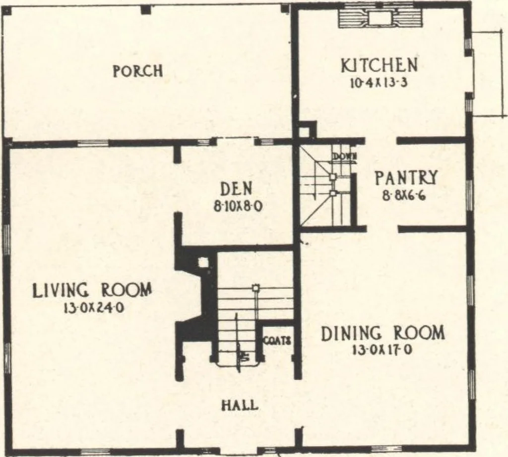 An illustration from Good houses, 3rd ed., 1922, leaf 14
