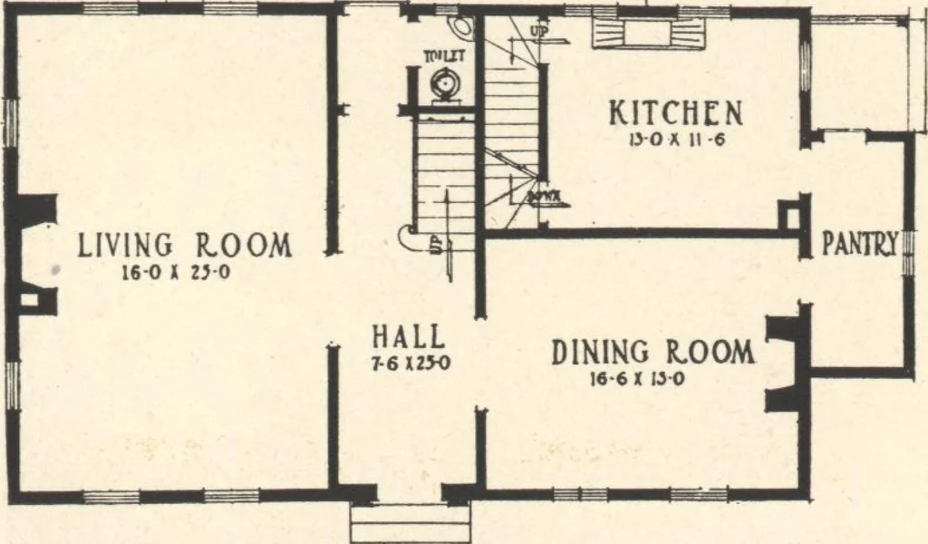 An illustration from Good houses, 3rd ed., 1922, leaf 18