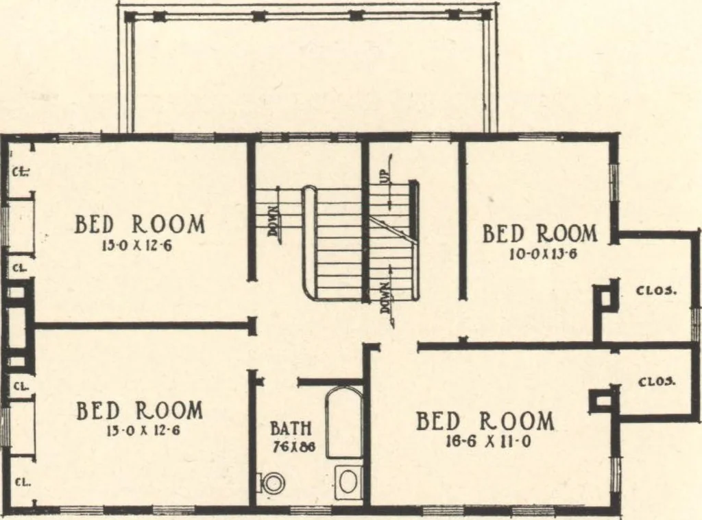 An illustration from Good houses, 3rd ed., 1922, leaf 18