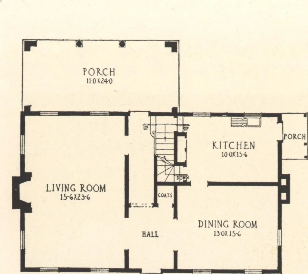 An illustration from Good houses, 3rd ed., 1922, leaf 26
