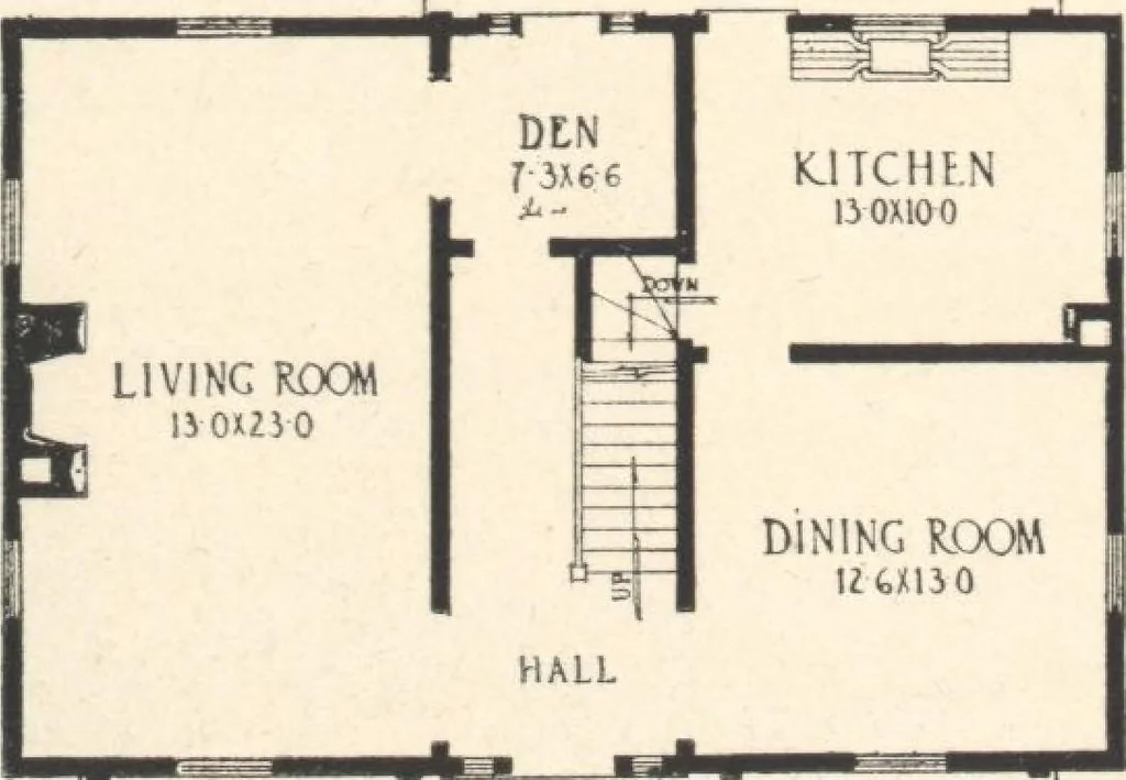 An illustration from Good houses, 3rd ed., 1922, leaf 30