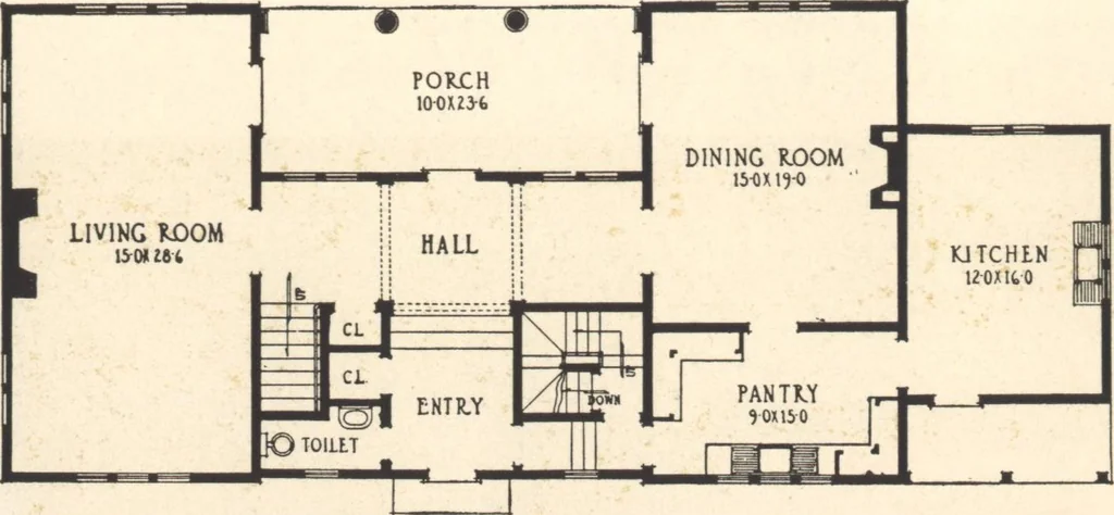 An illustration from Good houses, 3rd ed., 1922, leaf 36