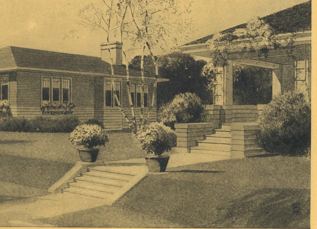 An illustration from Good houses, 3rd ed., 1922, leaf 45