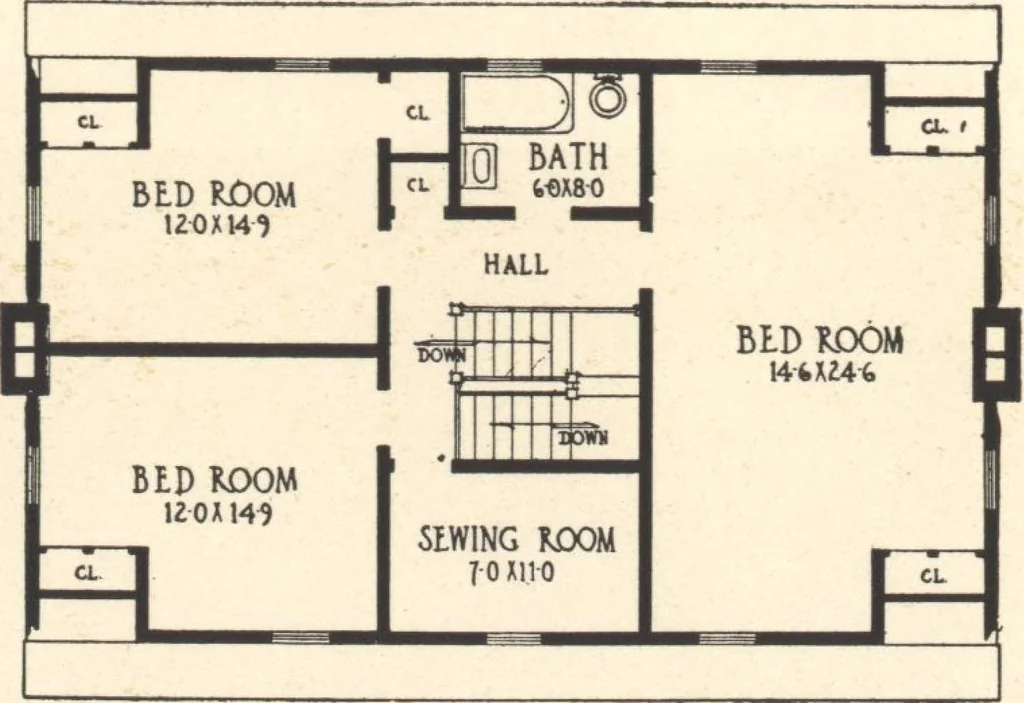 An illustration from Good houses, 3rd ed., 1922, leaf 50