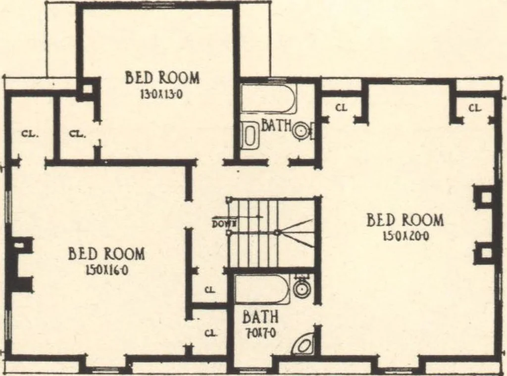 An illustration from Good houses, 3rd ed., 1922, leaf 54