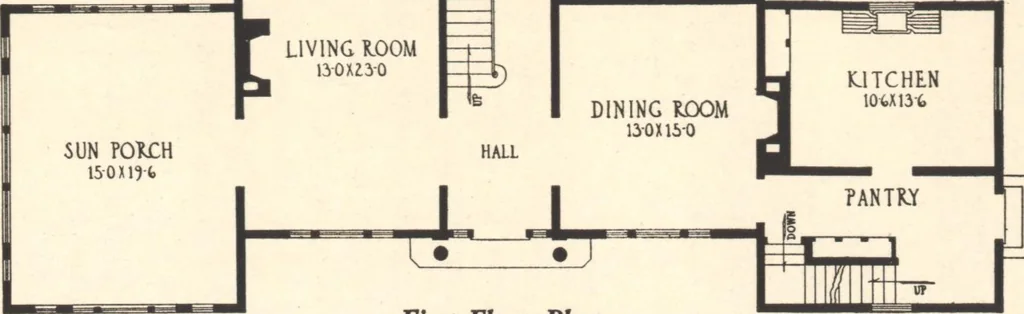 An illustration from Good houses, 3rd ed., 1922, leaf 58