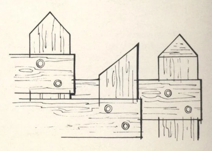 An illustration from Patty-o-panels: decorative woven panels for fences or screens, 1960, leaf 5