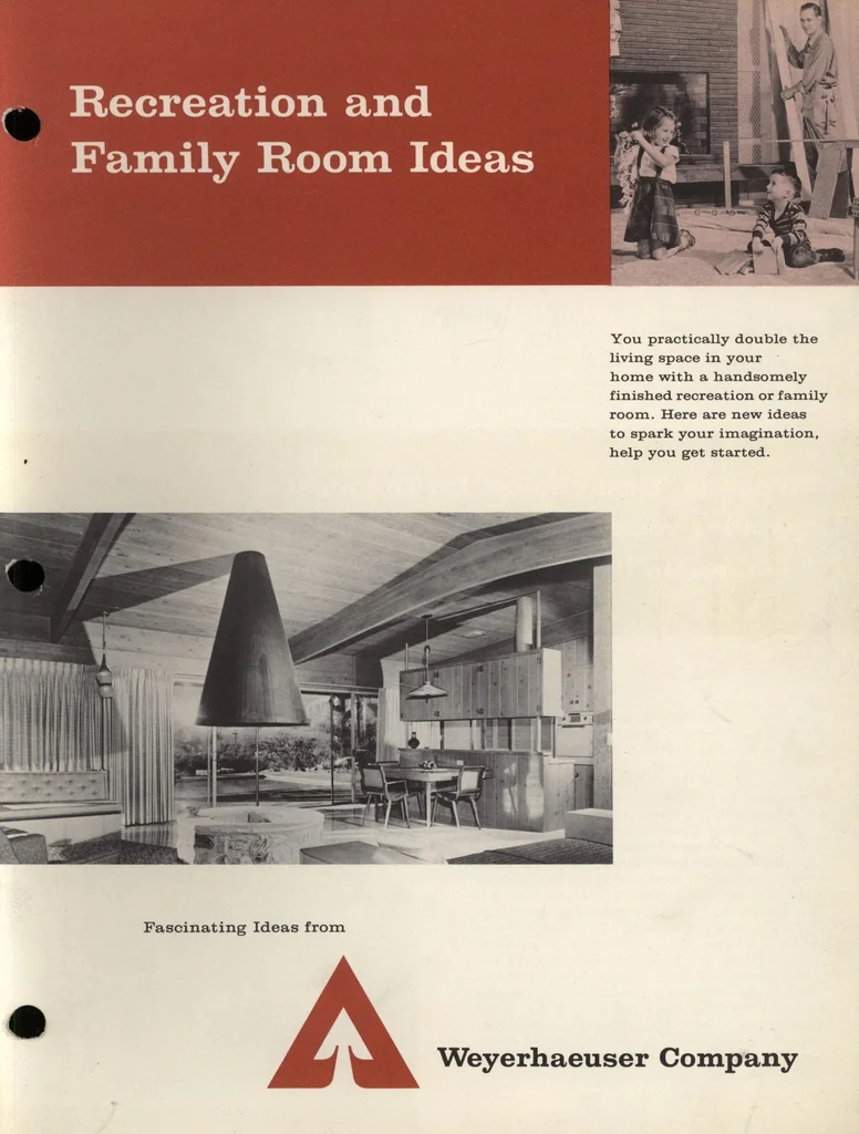 An illustration from Recreation and family room ideas, 1960, leaf 0