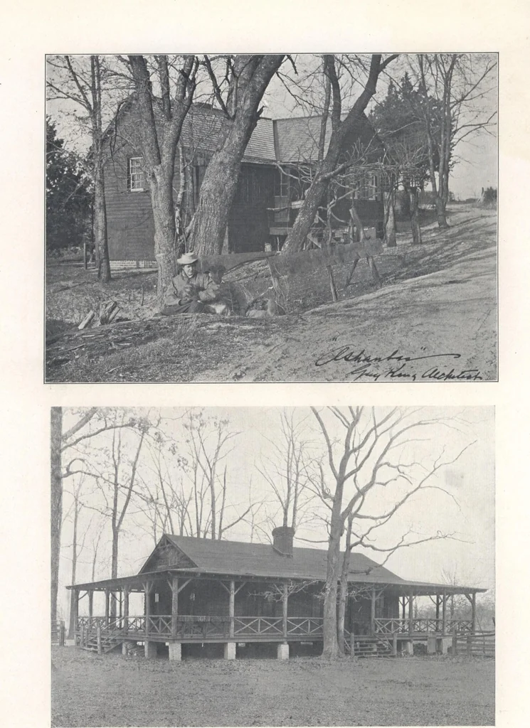 An illustration from Bungalows, camps and mountain houses, 1915, leaf 109