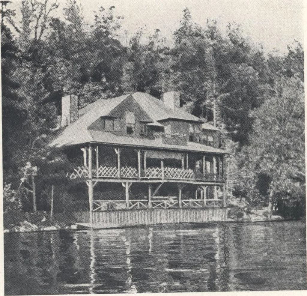 An illustration from Bungalows, camps and mountain houses, 1915, leaf 115