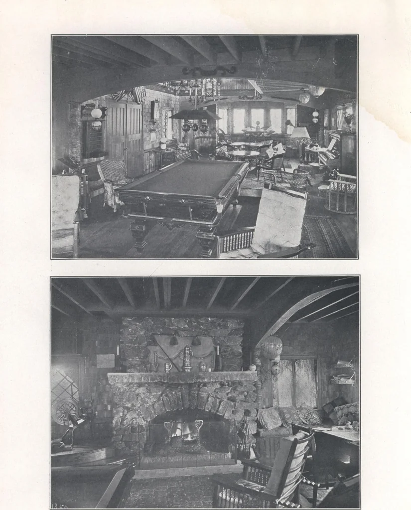 An illustration from Bungalows, camps and mountain houses, 1915, leaf 121