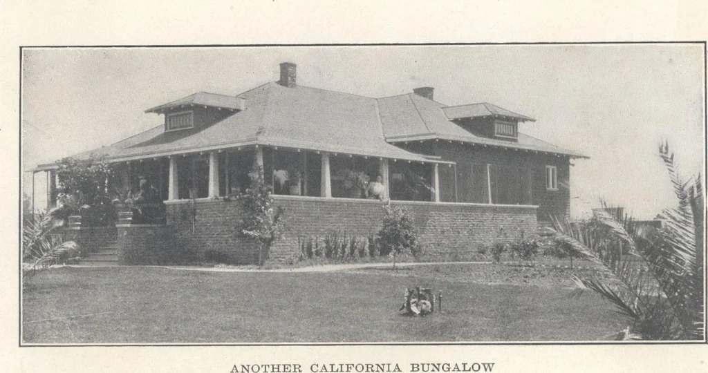 An illustration from Bungalows, camps and mountain houses, 1915, leaf 39