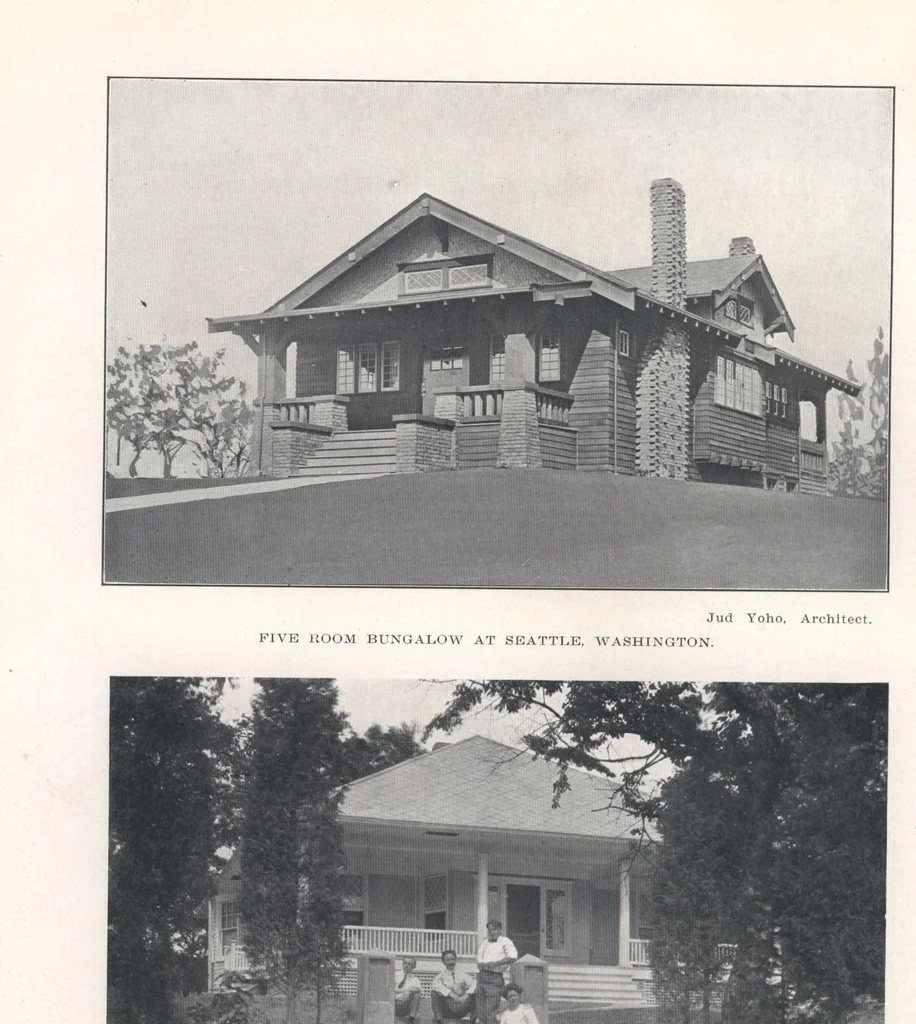 An illustration from Bungalows, camps and mountain houses, 1915, leaf 59