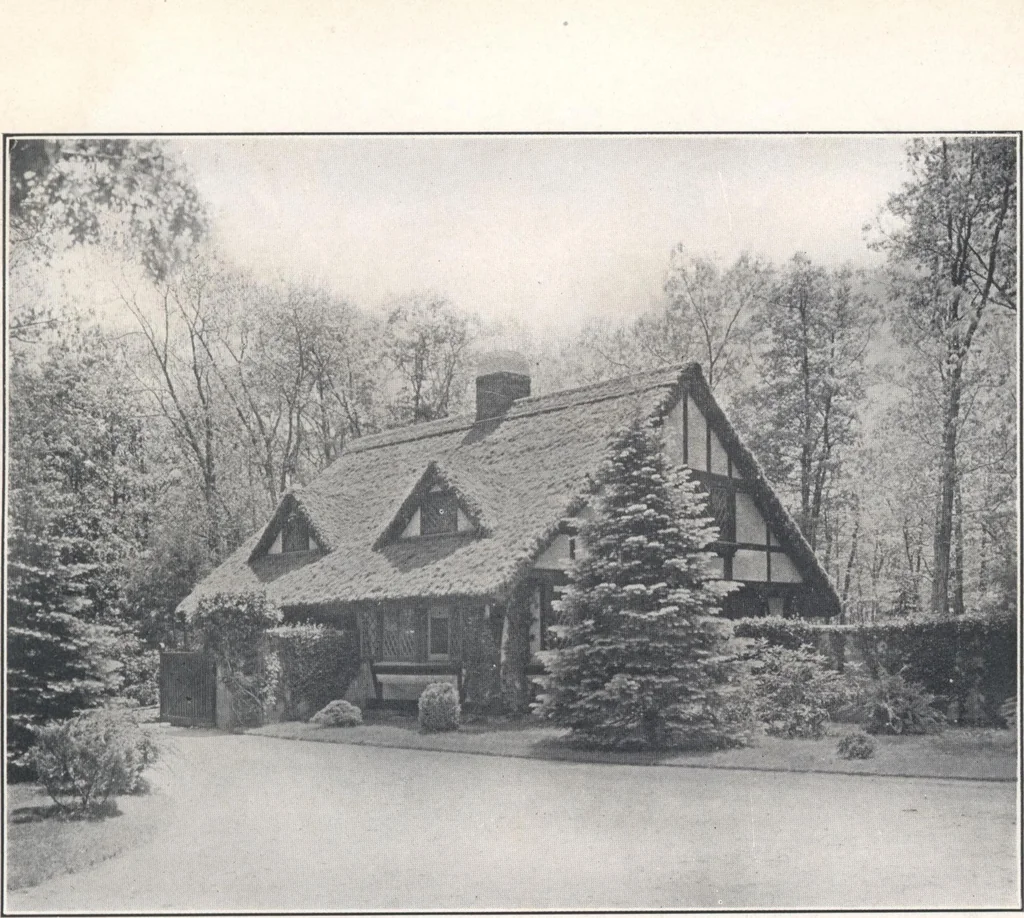 An illustration from Bungalows, camps and mountain houses, 1915, leaf 80