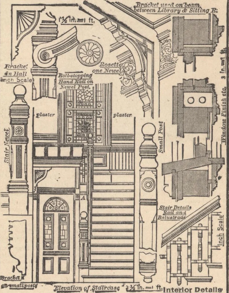 An illustration from Cottages, 1884, leaf 119