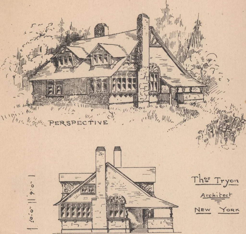 An illustration from Cottages, 1884, leaf 70