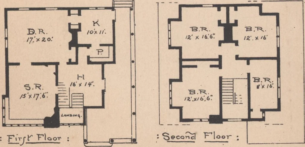 An illustration from Cottages, 1884, leaf 70