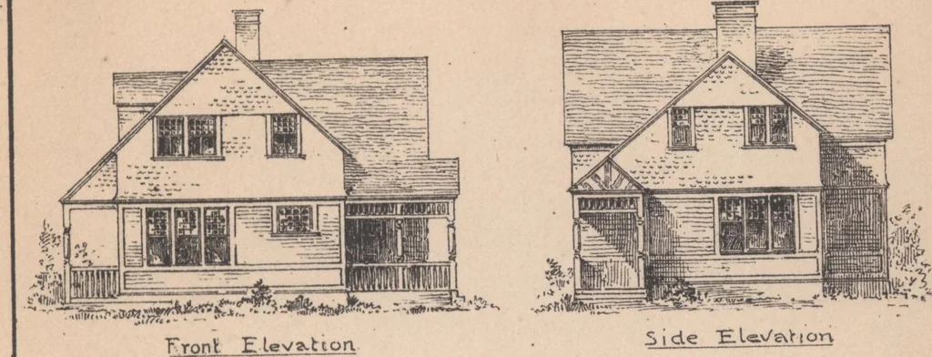 An illustration from Cottages, 1884, leaf 72